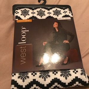 Fleece Patterned Legging